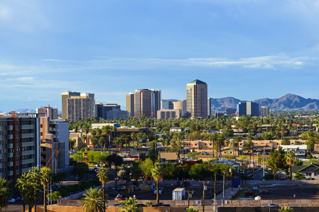 Downtown Scottsdale in Arizona