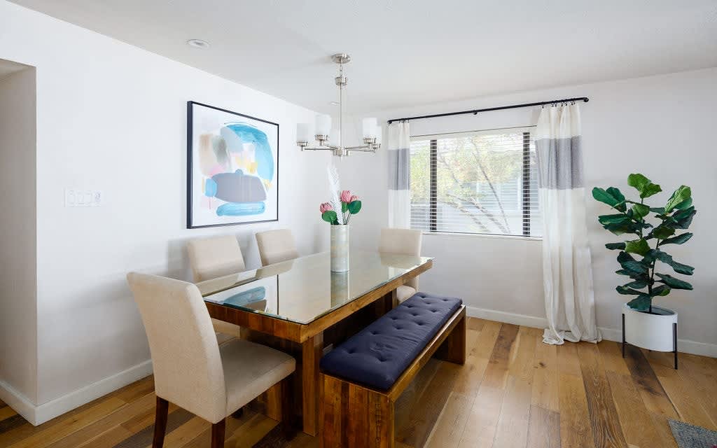 Dining room area