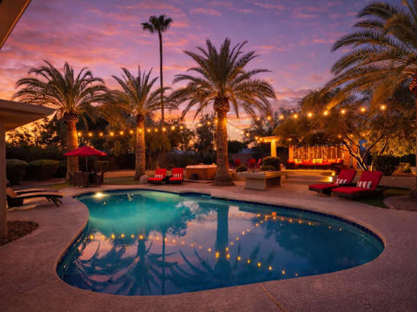 Sunset Palms-Pool, Spa & Sports Court-Scottsdale
